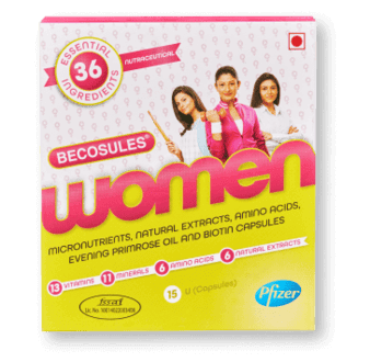 Becosules women packshot