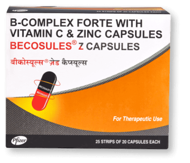 Becosules z packshot
